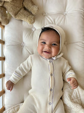 Load image into Gallery viewer, Lavender Stitch Waffle Thermals