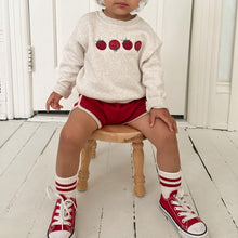 Load image into Gallery viewer, Tomatoes Embroidered Fleece Crewneck