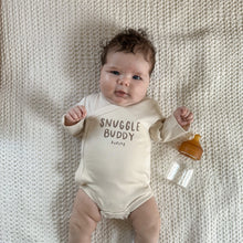 Load image into Gallery viewer, "Snuggle Buddy" Wrap Onesie - ONE 18M LEFT