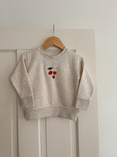 Load image into Gallery viewer, Strawberries Embroidered Fleece Crewneck
