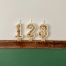 Load image into Gallery viewer, Number Birthday Candles - Chamomile Tea