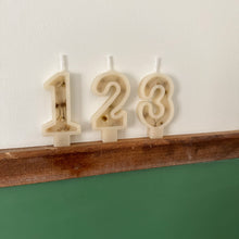 Load image into Gallery viewer, Number Birthday Candles - Chamomile Tea