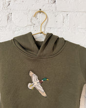 Load image into Gallery viewer, Mallard Embroidered Fleece Hoodie