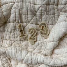 Load image into Gallery viewer, Number Birthday Candles - Chamomile Tea