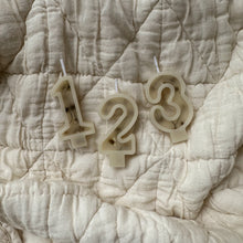 Load image into Gallery viewer, Number Birthday Candles - Chamomile Tea