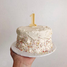 Load image into Gallery viewer, Number Birthday Candles - Butter