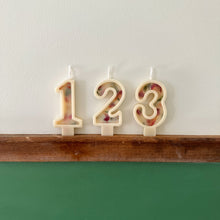 Load image into Gallery viewer, Number Birthday Candles - Spring Incapsulated