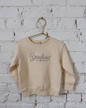 Load image into Gallery viewer, “Yeehaw" Toddler Embroidered Fleece Crewneck