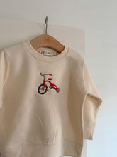 Load image into Gallery viewer, “Tricycle Toddler Embroidered Fleece Crewneck