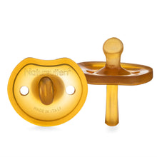 Load image into Gallery viewer, Natural Rubber Pacifier (Butterfly Shape, Orthodontic Nipple)
