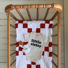 Load image into Gallery viewer, &quot;Little Sister&quot; Onesie
