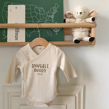 Load image into Gallery viewer, "Snuggle Buddy" Wrap Onesie - ONE 18M LEFT