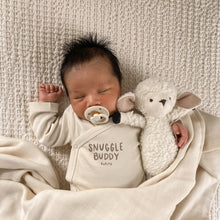 Load image into Gallery viewer, "Snuggle Buddy" Wrap Onesie - ONE 18M LEFT