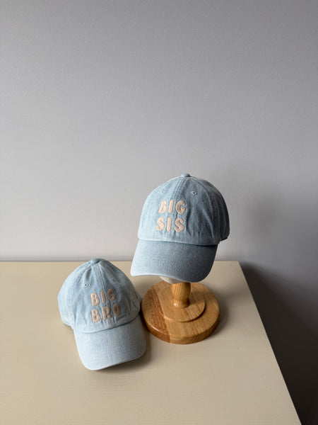 "Big Sis" Denim Cap