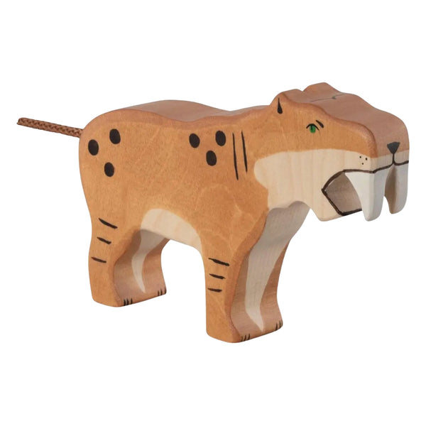 Saber-Toothed Tiger | Holztiger Wooden Toy