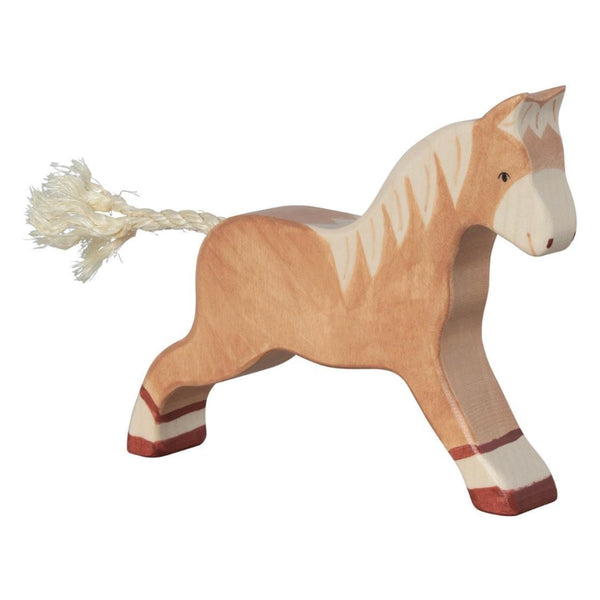 Large Light Brown Horse | Holztiger Wooden Toy