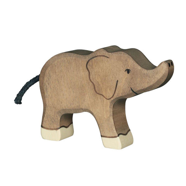 Elephant (small, trunk raised) | Holztiger Wooden Toy