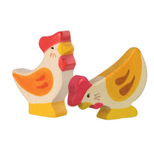 Load image into Gallery viewer, Hen, pecking | Holztiger Wooden Toy
