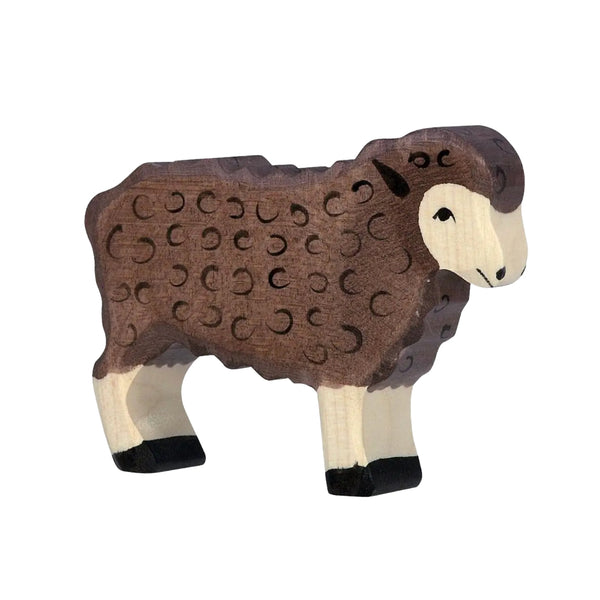 Brown Sheep (standing) | Holztiger Wooden Toy
