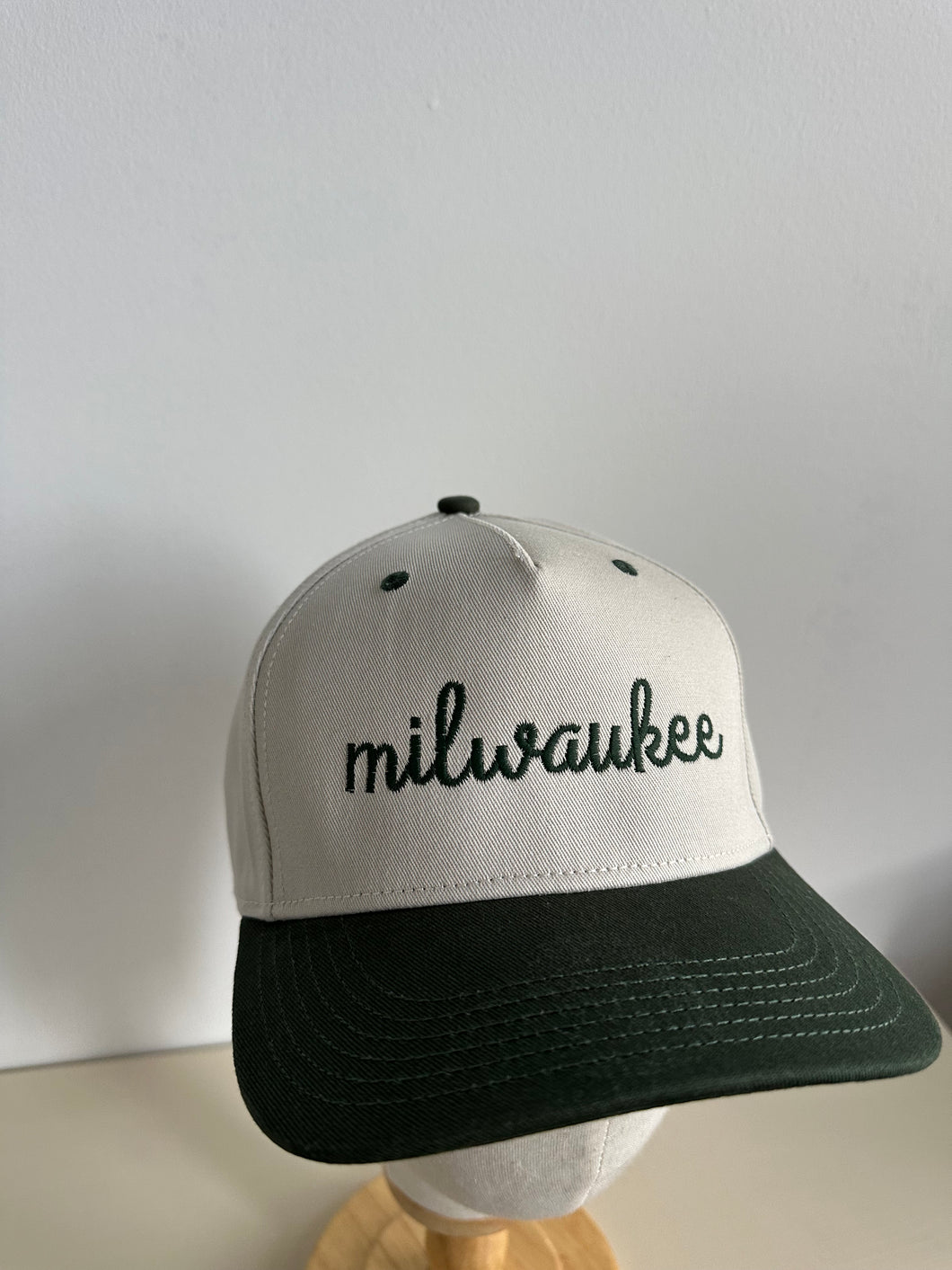 “Milwaukee” Embroidered Heritage Caps