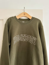 Load image into Gallery viewer, “Homebody” Adult Crew - Olive
