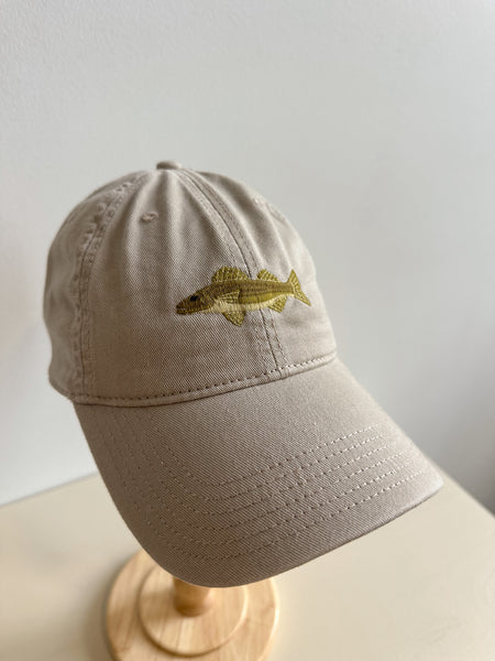 Walleye Embroidered Cap - Khaki