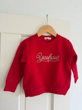 Load image into Gallery viewer, “Yeehaw" Toddler Embroidered Fleece Crewneck
