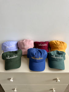 “Milwaukee” Embroidered Caps