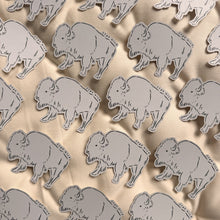 Load image into Gallery viewer, Bison &quot;Stay Wild&quot; - Kraft Sticker
