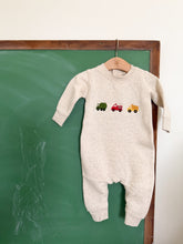 Load image into Gallery viewer, “Trucks” Embroidered Fleece Bodysuit
