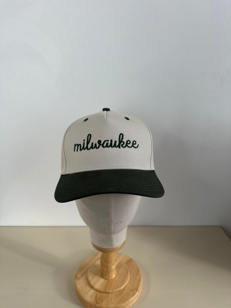 “Milwaukee” Embroidered Heritage Caps