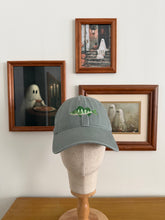 Load image into Gallery viewer, Yellow Perch Fish Embroidered Cap - Stone
