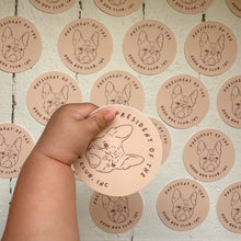 Load image into Gallery viewer, French Bulldog Vinyl Sticker - President of the Good Boys Club, Inc
