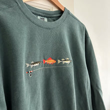 Load image into Gallery viewer, “Going Fishing” Adult Crew - Alpine
