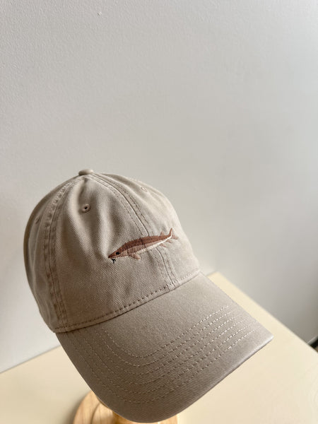 Sturgeon Embroidered Cap - Khaki