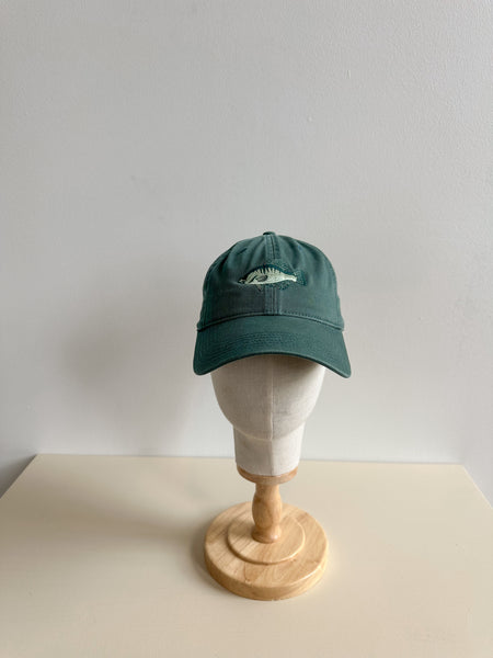 Crappie Embroidered Cap - Blue Spruce