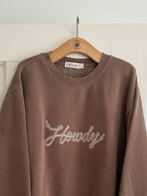 Load image into Gallery viewer, “Howdy” Adult Embroidered Crew
