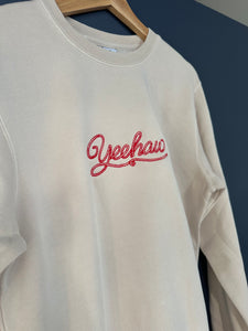 "YeeHaw" Adult Embroidered Crew