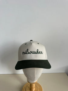 “Milwaukee” Embroidered Heritage Caps