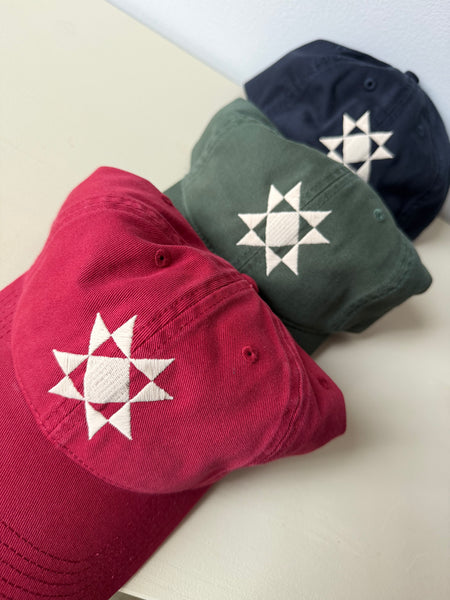 Sawtooth Star Caps