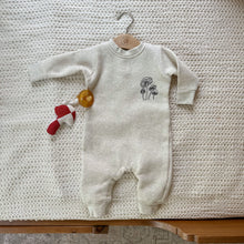 Load image into Gallery viewer, “Mushrooms” Fleece Baby Bodysuit
