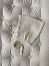 Load image into Gallery viewer, Milk Stitch Waffle Pixie Bonnet
