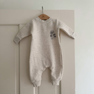 “Mushrooms” Fleece Baby Bodysuit