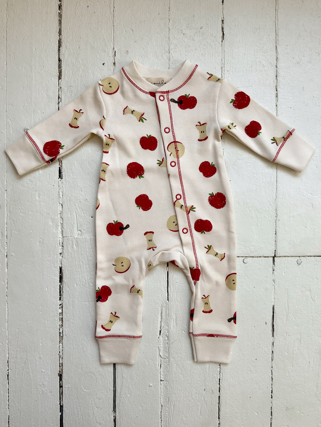 Sweet Apples - Button Down Bodysuit