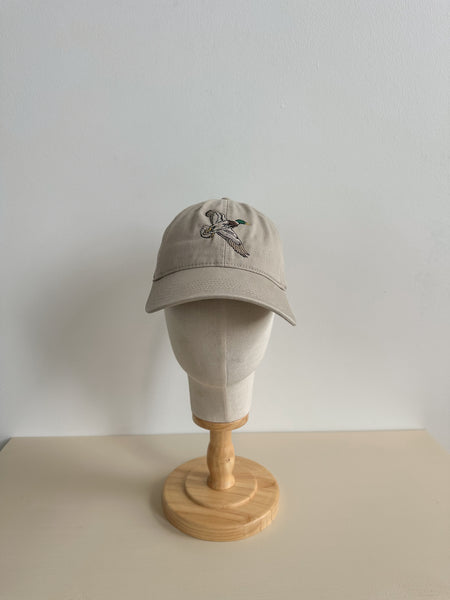 Mallard Embroidered Cap - Khaki