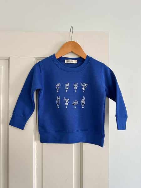 "Stay Kind" ASL Fleece Crewnecks