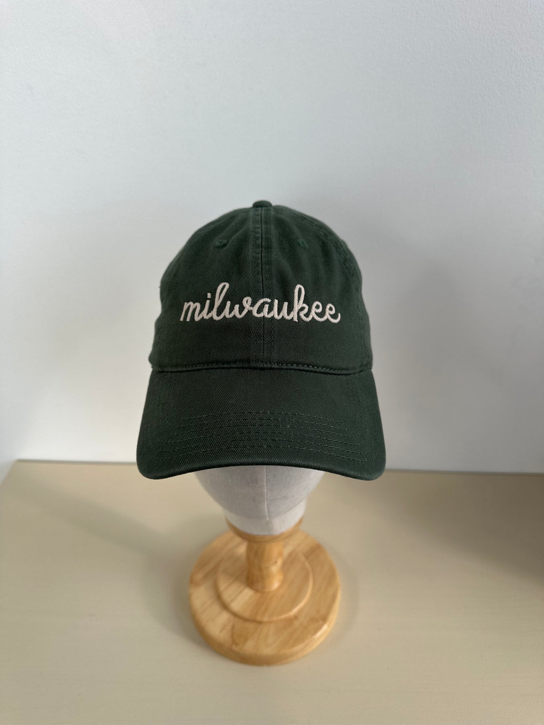 “Milwaukee” Embroidered Caps