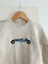 Load image into Gallery viewer, Vintage Race Car Embroidered Fleece Crewneck
