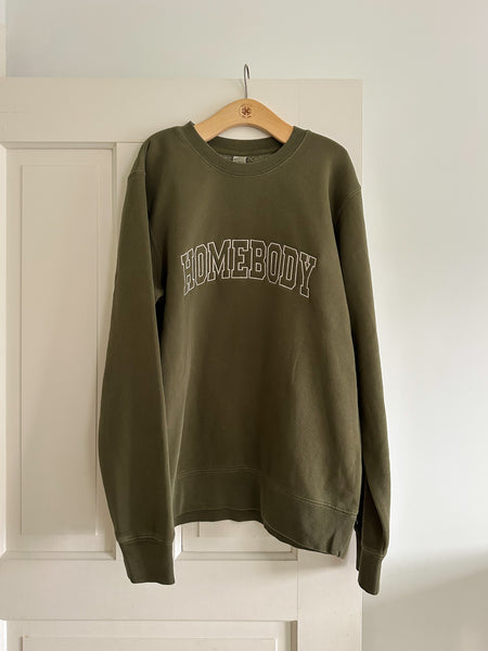 “Homebody” Adult Crew - Olive