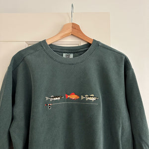 “Gone Fishing” Adult Crew - Alpine